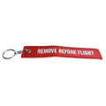 Schlüsselanhänger „Remove Before Flight“