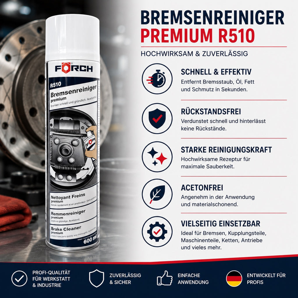 Förch Bremsenreiniger R510 Premium 600ml