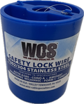WCS Premium Luftfahrt-Sicherungsdraht (T302/304 Edelstahl) – 1 lb Spenderdose 0,51mm