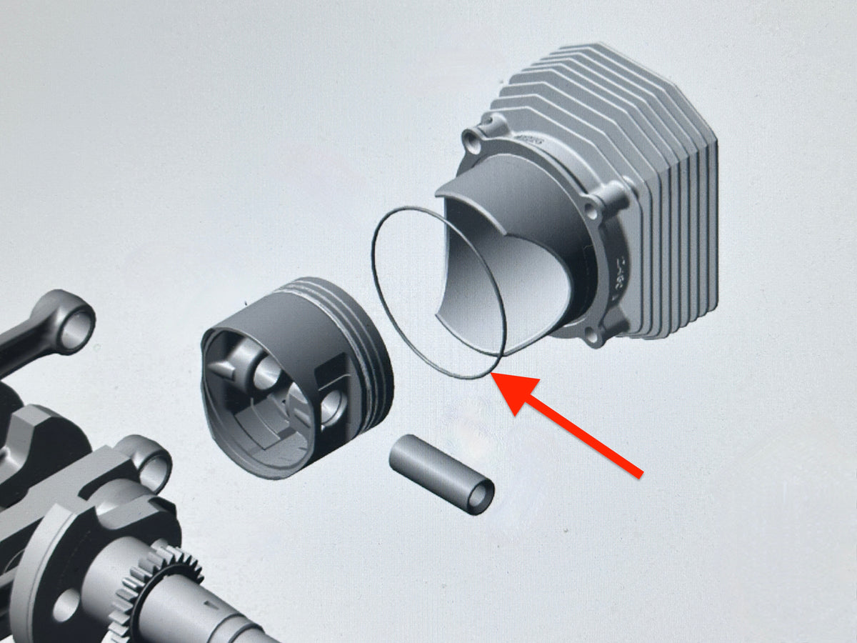 Rotax O-Ring Zylinder Laufbüchse ET: 250510