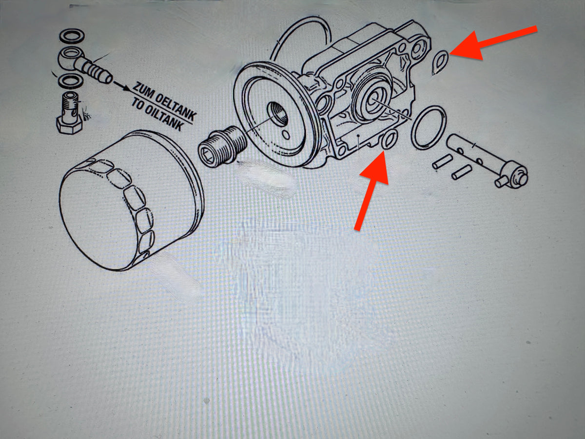 Rotax Ölpumpe O-Ring Dichtring ET:250460