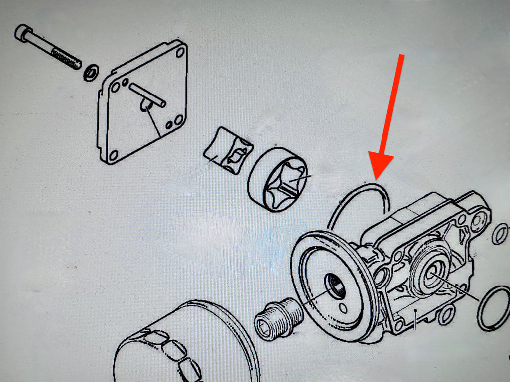 Rotax Ölpumpe O-Ring Dichtring ET:430411