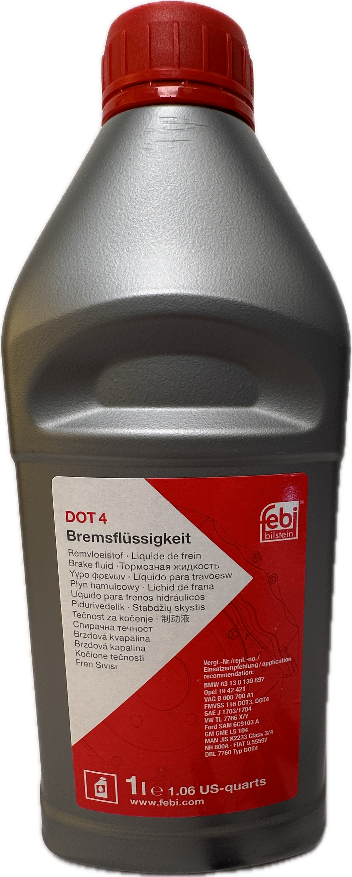 Bremsflüssigkeit Febi DOT4 1 Ltr  ET: 26461